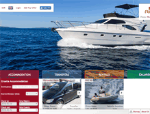 Tablet Screenshot of croatia-tourist-agency.com